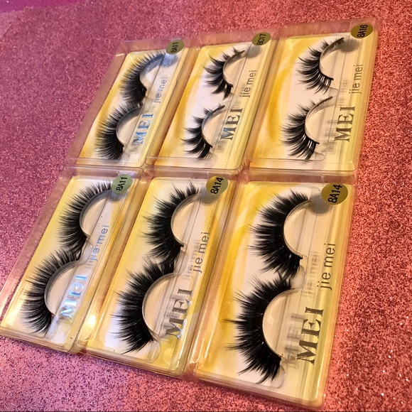 Brand New Eyelashes Set Of 6 - Picture 6 of 8